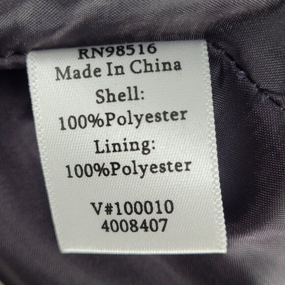 Coldwater Creek Blue & Purple Lightweight Open Notch Blazer Jacket Size 20 - Picture 4 of 13